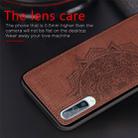 For Galaxy A70 Embossed Mandala Pattern PC + TPU + Fabric Phone Case with Lanyard & Magnetic(Red) - 6