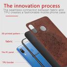 For Galaxy A30 & A20 Embossed Mandala Pattern PC + TPU + Fabric Phone Case with Lanyard & Magnetic(Brown) - 4