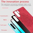 For Huawei P30 Pro Embossed Mandala Pattern PC + TPU + Fabric Phone Case with Lanyard & Magnetic(Red) - 4