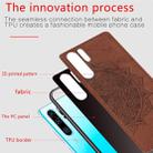 For Huawei P30 Pro Embossed Mandala Pattern PC + TPU + Fabric Phone Case with Lanyard & Magnetic(Brown) - 4