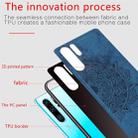 For Huawei P30 Pro Embossed Mandala Pattern PC + TPU + Fabric Phone Case with Lanyard & Magnetic(Blue) - 4