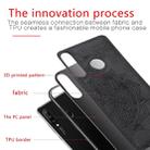 For Huawei P30 Lite & Nova 4E Embossed Mandala Pattern PC + TPU + Fabric Phone Case with Lanyard & Magnetic(Black) - 3