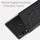 For Huawei P30 Lite & Nova 4E Embossed Mandala Pattern PC + TPU + Fabric Phone Case with Lanyard & Magnetic(Red) - 6