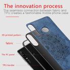 For Huawei P30 Lite & Nova 4E Embossed Mandala Pattern PC + TPU + Fabric Phone Case with Lanyard & Magnetic(Blue) - 4