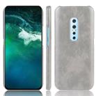 For Vivo V17 Pro Shockproof Litchi Texture PC + PU Case(Gray) - 1