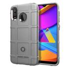 For Galaxy M10s Full Coverage Shockproof TPU Case(Grey) - 1
