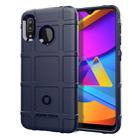 For Galaxy M10s Full Coverage Shockproof TPU Case(Blue) - 1