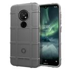 For Nokia 7.2  Full Coverage Shockproof TPU Case(Grey) - 1