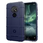 For Nokia 7.2  Full Coverage Shockproof TPU Case(Blue) - 1