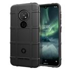 For Nokia 6.2 Full Coverage Shockproof TPU Case(Black) - 1