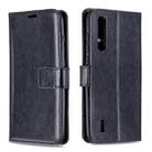 For Xiaomi Mi 9 Lite / CC9 Crazy Horse Texture Horizontal Flip Leather Case with Holder & Card Slots & Wallet & Photo Frame(Black) - 1