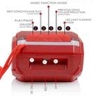 T&G TG162 LED Stereo Portable Bluetooth Speaker Mini Wireless Speaker Subwoofer(Red) - 2