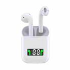 i99 TWS Wireless Earphones Noise Cancelling Headphones With LED Power Display Headset, Support Wireless Charging With Mic - 1