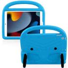 For iPad 10.2 Sparrow Style EVA Material Children Shockproof Casing Shell(Blue) - 1