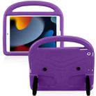 For iPad 10.2 Sparrow Style EVA Material Children Shockproof Casing Shell(Purple) - 1