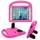 For iPad 4/3/2 Sparrow Style EVA Material Children Shockproof Casing Shell(Rose Pink) - 1