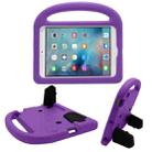 For iPad 4/3/2 Sparrow Style EVA Material Children Shockproof Casing Shell(Purple) - 1