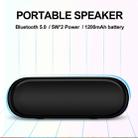 NBY 4070 Portable Bluetooth Speaker 3D Stereo Sound Surround Speakers, Support FM, TF, AUX, U-disk(White) - 3