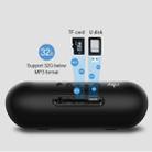NBY 4070 Portable Bluetooth Speaker 3D Stereo Sound Surround Speakers, Support FM, TF, AUX, U-disk(White) - 8
