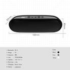 NBY 4070 Portable Bluetooth Speaker 3D Stereo Sound Surround Speakers, Support FM, TF, AUX, U-disk(White) - 9