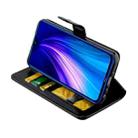 For Xiaomi Redmi Note 8 Crazy Horse Texture Horizontal Flip Leather Case with Holder & Card Slots & Wallet & Photo Frame(Black) - 3