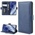 For Xiaomi Mi 9 Pro Dual-side Magnetic Buckle Horizontal Flip Leather Case with Holder & Card Slots & Wallet & Photo Frame(Dark Blue) - 1