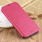 For Xiaomi RedMi 8A MOFI Rui Series Classical Leather Flip Leather Case With Bracket Embedded Steel Plate All-inclusive(Red) - 1