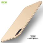 For Xiaomi Mi 9 Pro MOFI Frosted PC Ultra-thin Hard Case(Gold) - 1