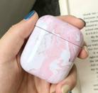 For Apple AirPods 1/2 Generation Glossy Pattern Bluetooth Earphone Case(Pink) - 1