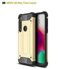 For Moto G8 Play Magic Armor TPU + PC Combination Case(Gold) - 1