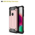 For Moto G8 Play Magic Armor TPU + PC Combination Case(Rose Gold) - 1