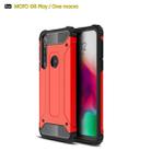 For Moto G8 Play Magic Armor TPU + PC Combination Case(Red) - 1