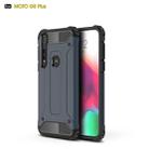 For Moto G8 Plus   Magic Armor TPU + PC Combination Case(Navy Blue) - 1