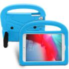 For  iPad Mini 5 / 4 / 3 / 2 / 1 Sparrow Style EVA Children's Flat Anti Falling Protective Shell(Blue) - 1