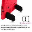 For  iPad Mini 5 / 4 / 3 / 2 / 1 Sparrow Style EVA Children's Flat Anti Falling Protective Shell(Red) - 8