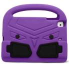For  iPad Mini 5 / 4 / 3 / 2 / 1 Sparrow Style EVA Children's Flat Anti Falling Protective Shell(Purple) - 3