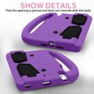 For  iPad Mini 5 / 4 / 3 / 2 / 1 Sparrow Style EVA Children's Flat Anti Falling Protective Shell(Purple) - 7