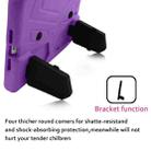 For  iPad Mini 5 / 4 / 3 / 2 / 1 Sparrow Style EVA Children's Flat Anti Falling Protective Shell(Purple) - 8