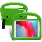 For  iPad Mini 5 / 4 / 3 / 2 / 1 Sparrow Style EVA Children's Flat Anti Falling Protective Shell(Green) - 1