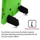 For  iPad Mini 5 / 4 / 3 / 2 / 1 Sparrow Style EVA Children's Flat Anti Falling Protective Shell(Green) - 8
