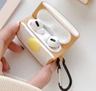 For Apple AirPods Pro Egg Toast Bluetooth Headphone Protective Case - 1