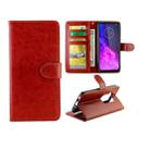 For Motorola Moto One Zoom/One Pro Crazy Horse Texture Horizontal Flip Leather Case with Holder & Card Slots & Wallet & Photo Frame(Brown) - 1