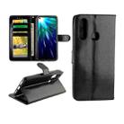 For Vivo Z1 Pro Crazy Horse Texture Horizontal Flip Leather Case with Holder & Card Slots & Wallet & Photo Frame(black) - 1