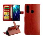 For Vivo Z1 Pro Crazy Horse Texture Horizontal Flip Leather Case with Holder & Card Slots & Wallet & Photo Frame(Brown) - 1