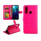 For Vivo Z1 Pro Crazy Horse Texture Horizontal Flip Leather Case with Holder & Card Slots & Wallet & Photo Frame(Magenta) - 1