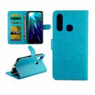 For Vivo Z1 Pro Crazy Horse Texture Horizontal Flip Leather Case with Holder & Card Slots & Wallet & Photo Frame(Baby Blue) - 1