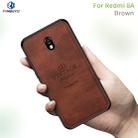 For Xiaomi RedMi 8A PINWUYO Zun Series PC + TPU + Skin Waterproof And Anti-fall All-inclusive Protective Shell(Brown) - 1