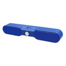 New Rixing NR4017 Portable 10W Stereo Surround Soundbar Bluetooth Speaker with Microphone(Blue) - 1
