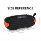 New Rixing NR907 Portable Stereo Surround Soundbar Bluetooth Speaker with Microphone, Support TF Card FM(Orange) - 9