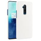 For OnePlus 7T Pro  Shockproof Crocodile Texture PC + PU Case(White) - 1